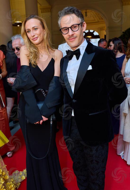 Copyright: Starpix / A. Tuma, 29.05.2026 Wien ,   Paul LICHTER und Begleitung Kristina,  Empfang in der Trattoria Martinelli und Red Carpet beim Grand Ballo Italiano im Palais Niederösterreich Wien