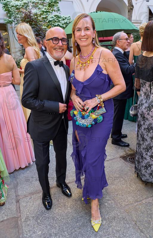 Copyright: Starpix / A. Tuma, 29.05.2026 Wien ,  Luigi BARBARO, Maria GROßBAUER,  Empfang in der Trattoria Martinelli und Red Carpet beim Grand Ballo Italiano im Palais Niederösterreich Wien
