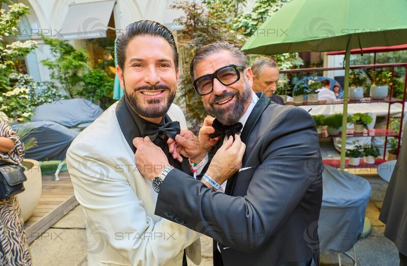 Copyright: Starpix / A. Tuma, 29.05.2026 Wien ,   Clemens UNTERREINER, Mauro MALOBERTI,   Empfang in der Trattoria Martinelli und Red Carpet beim Grand Ballo Italiano im Palais Niederösterreich Wien