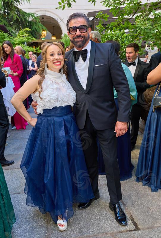Copyright: Starpix / A. Tuma, 29.05.2026 Wien ,    Lidia CAMPANALE, Mauro MALOBERTI,      Empfang in der Trattoria Martinelli und Red Carpet beim Grand Ballo Italiano im Palais Niederösterreich Wien