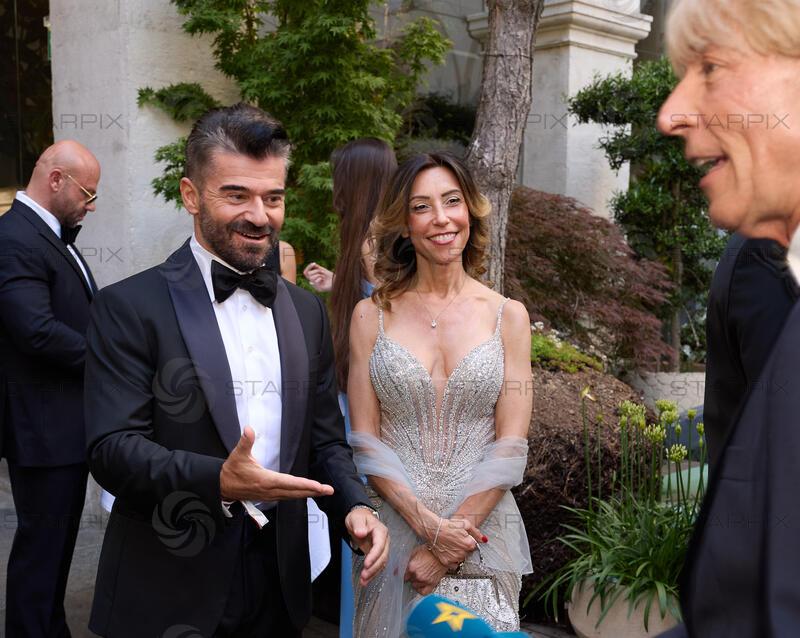 Copyright: Starpix / A. Tuma, 29.05.2026 Wien ,  Ciro De Luca mit Frau Nadine,  Empfang in der Trattoria Martinelli und Red Carpet beim Grand Ballo Italiano im Palais Niederösterreich Wien