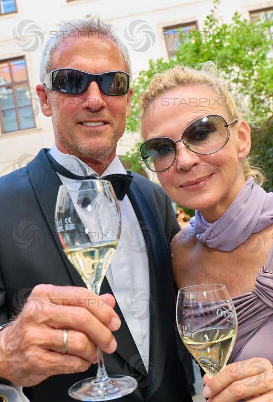 Copyright: Starpix / A. Tuma, 29.05.2026 Wien ,   Michael und Tina KONSEL, Empfang in der Trattoria Martinelli und Red Carpet beim Grand Ballo Italiano im Palais Niederösterreich Wien