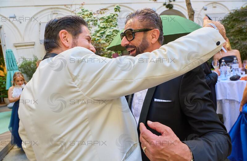 Copyright: Starpix / A. Tuma, 29.05.2026 Wien ,   Clemens UNTERREINER, Mauro MALOBERTI,   Empfang in der Trattoria Martinelli und Red Carpet beim Grand Ballo Italiano im Palais Niederösterreich Wien