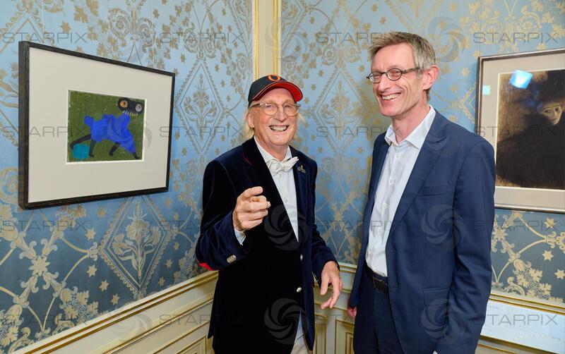 Copyright: Starpix / A. Tuma, 02.06.2026 Wien ,    Otto WAALKES, Ralph GLEIS, Direktor Albertina, Ausstellungseröffnung und Empfang zu „Otto meets Albertina“ in der Albertina Wien