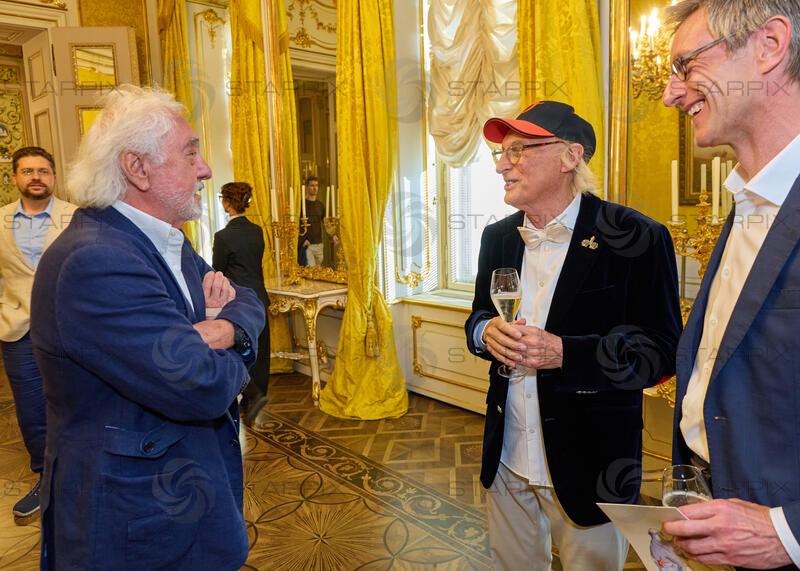 Copyright: Starpix / A. Tuma, 02.06.2026 Wien ,  Xaver SCHWARZENBERGER,     Otto WAALKES, Ausstellungseröffnung und Empfang zu „Otto meets Albertina“ in der Albertina Wien