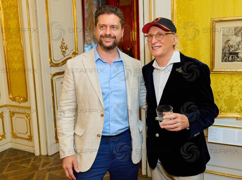 Copyright: Starpix / A. Tuma, 02.06.2026 Wien , Daniel BENYES , Otto WAALKES,  Ausstellungseröffnung und Empfang zu „Otto meets Albertina“ in der Albertina Wien