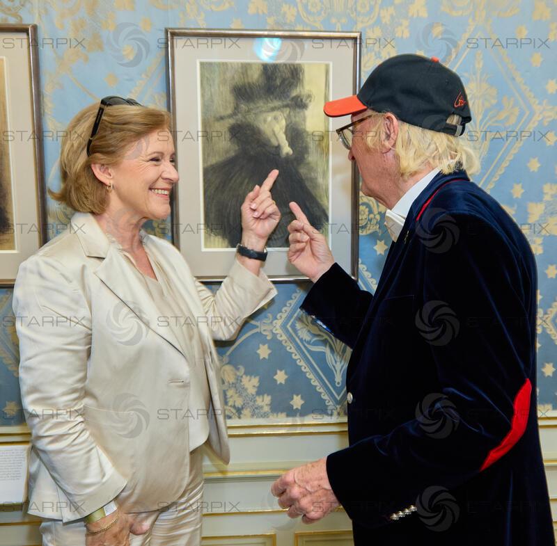 Copyright: Starpix / A. Tuma, 02.06.2026 Wien ,  Ingrid THURNHER,  Otto WAALKES, Ausstellungseröffnung und Empfang zu „Otto meets Albertina“ in der Albertina Wien
