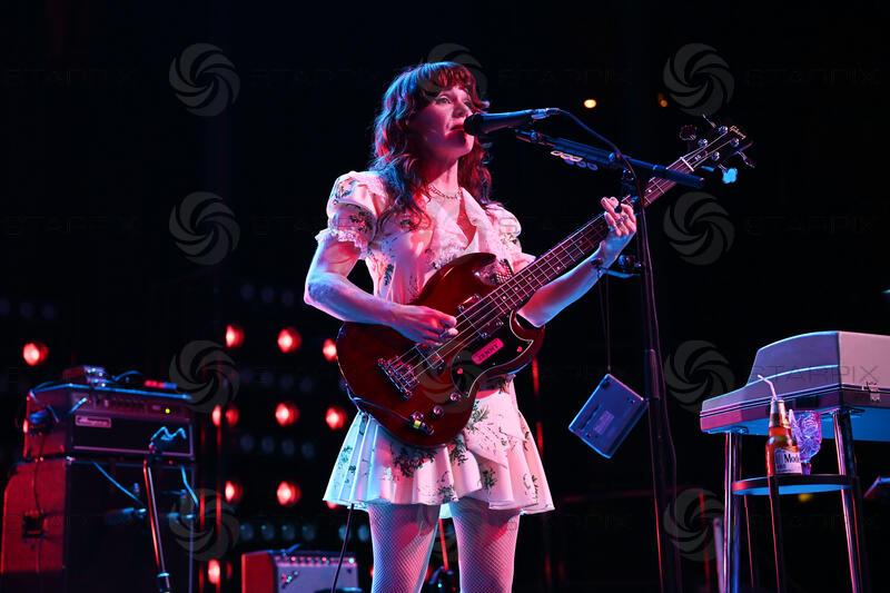 Rilo Kiley performing at Roundhouse in London