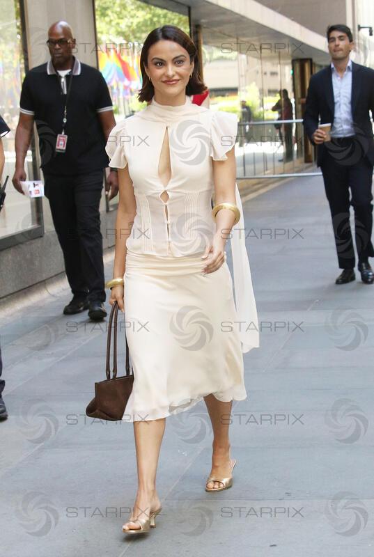 Camila Mendes Seen At NBC’s Today Show