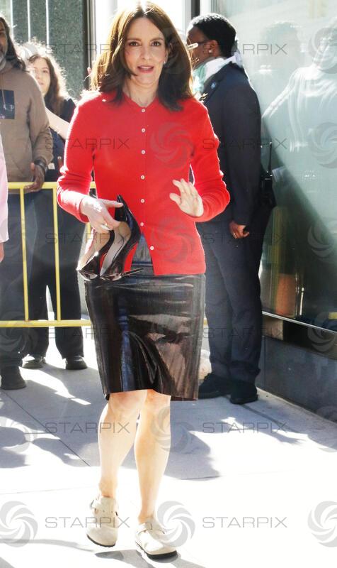 Tina Fey seen at Live With Kelly & Mark