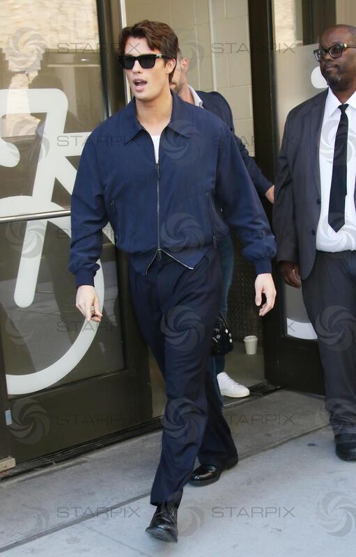 Nicholas Galitzine seen exiting ABC's The View