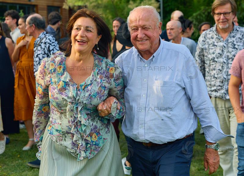Copyright: Starpix / A. Tuma, 08.09.2026   Wien ,  Veronica Kaup-Hasler ( Kaup Hasler)  , Rudolf Purzl KLINGOHR, , Abend der Nominierten Österreichischer Filmpreis 2026  - Insterspot Studios Pirzl´s Paradiesgartl Wien