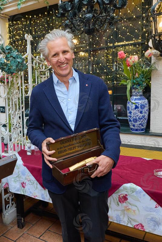 Copyright: Starpix / A. Tuma, 10.06.2026 Deutsch Wagram,   Johann Philipp (Johan -Philipp) SPIEGELFELD,  mit Auszeichnung,    Verleihung des Goldenen Spargel 2026 im Marchfelderhof 