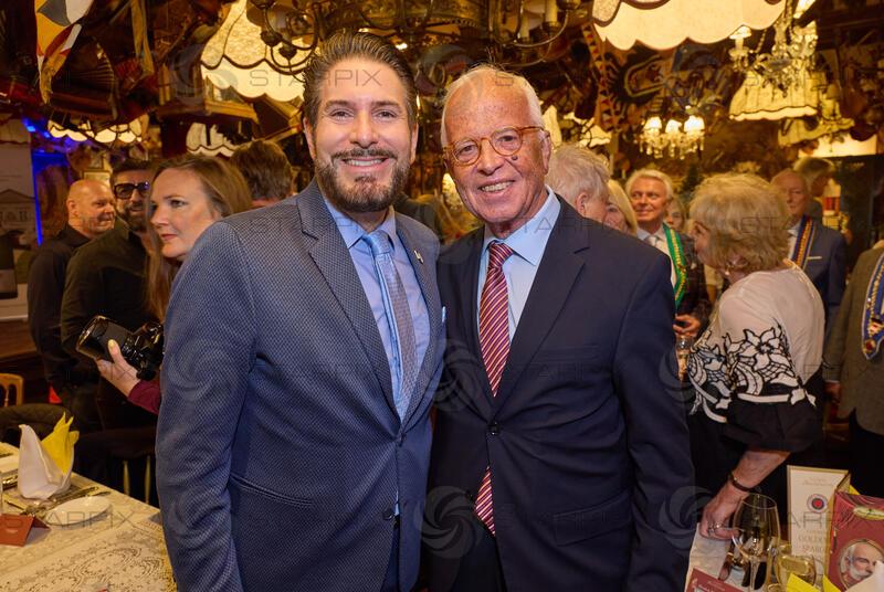 Copyright: Starpix / A. Tuma, 10.06.2026 Deutsch Wagram, Clemens UNTERREINER, Werner FASSLABEND, Verleihung des Goldenen Spargel 2026 im Marchfelderhof 