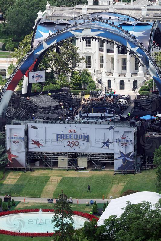 UFC Freedom 250 preparations