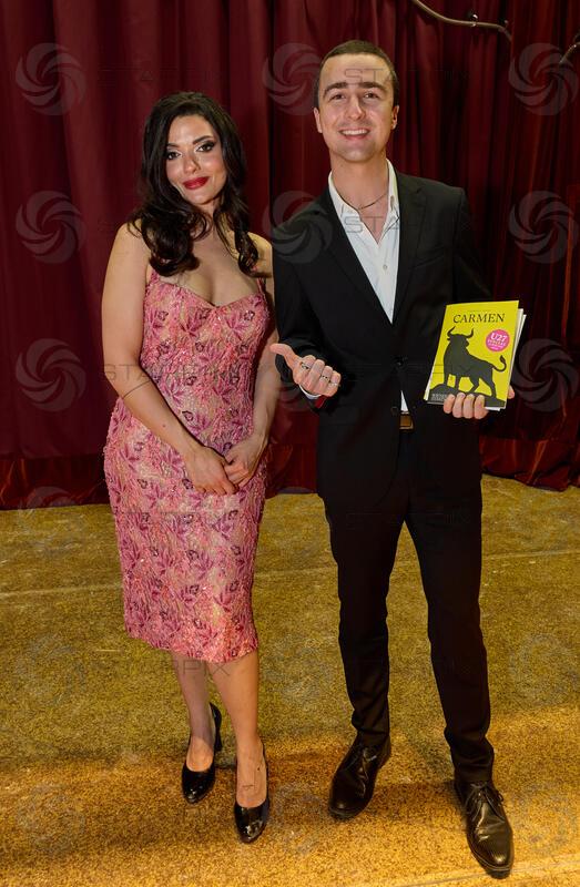 Copyright: Starpix / A. Tuma, 11.06.2026 Wien ,   Elmina HASAN ( Carmen) COSMO ( Benjamin Gedeon) ,  Opern Aufführung "Carmen U27" nur für Besucher unter 27 Jahre - Wiener Staatsoper