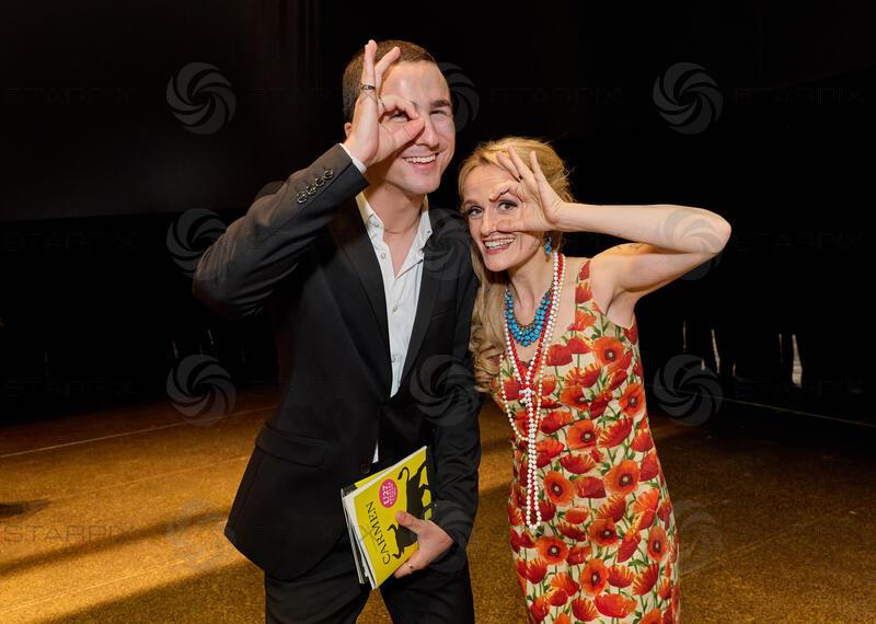 Copyright: Starpix / A. Tuma, 11.06.2026 Wien ,   COSMO ( Benjamin Gedeon) ,  Ilia STAPLE, Opern Aufführung "Carmen U27" nur für Besucher unter 27 Jahre - Wiener Staatsoper