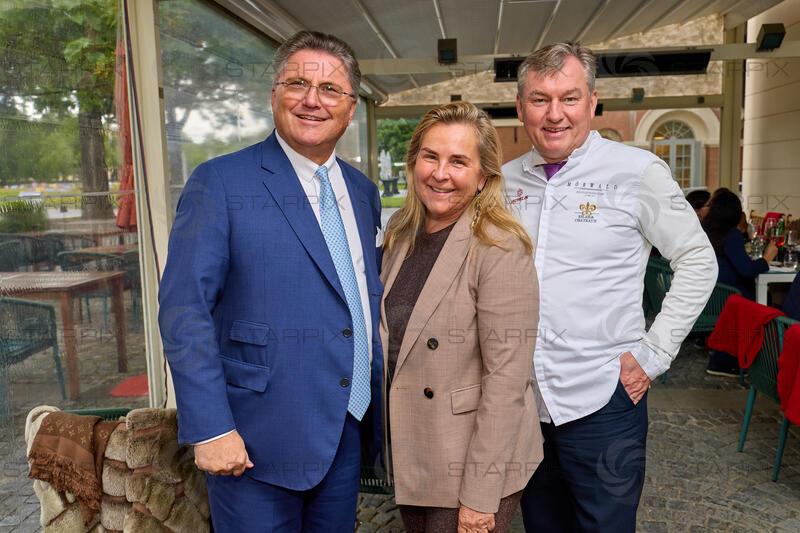 Copyright: Starpix / A. Tuma, 12.06.2026 Grafenegg,   Karl Heinz STRAUSS und Frau Carolin, Toni MÖRWALD,   , 20. Jahre Sommernachtsgala Grafenegg