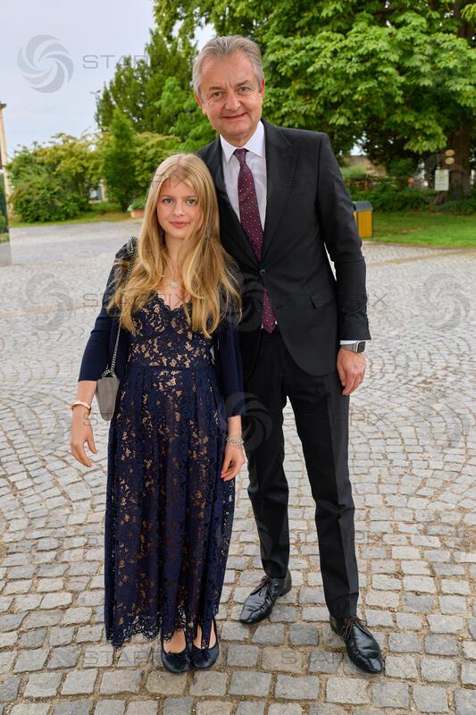 Copyright: Starpix / A. Tuma, 12.06.2026 Grafenegg,  Gerad GERSTBAUER und  ROSA ( gemeinsame Tochter mit Kristina Sprenger), , 20. Jahre Sommernachtsgala Grafenegg