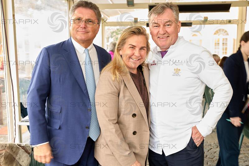 Copyright: Starpix / A. Tuma, 12.06.2026 Grafenegg,   Karl Heinz STRAUSS und Frau Carolin, Toni MÖRWALD,   , 20. Jahre Sommernachtsgala Grafenegg