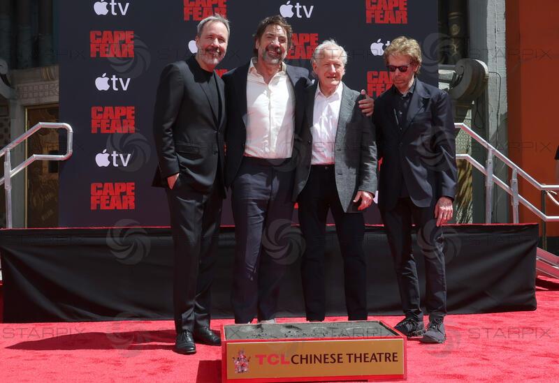 Javier Bardem Honored With Handprint And Footprint In Cement Ceremony