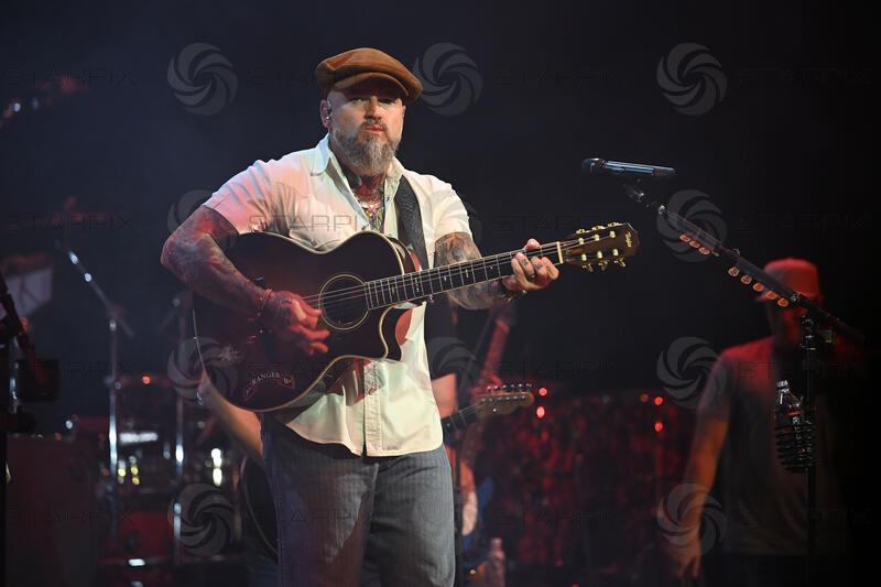 Zac Brown performing at British Airways ARC in London