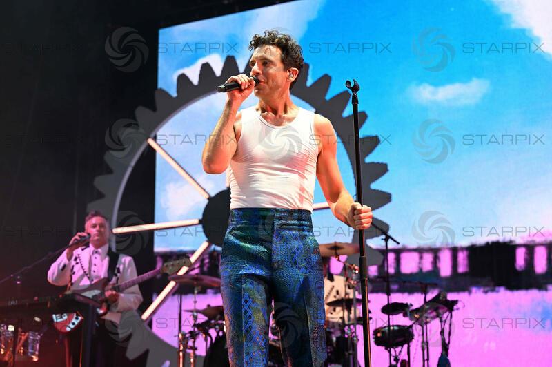 Mika performing at The Mount, Wasing in Berkshire