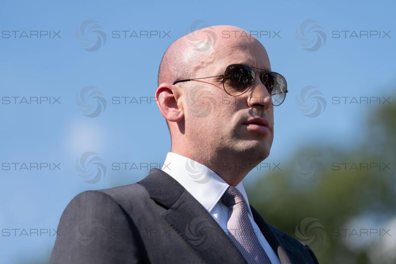 Stephen Miller Speaks with the Media