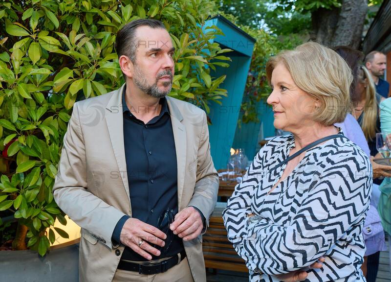 Copyright: Starpix / A. Tuma, 03.07.2026 Wien ,  Clemens PIG, Ingrid THURNHER, Sommerfest von Grünberger & Partner und Geburtstagfest  im Klee am Hanslteich 