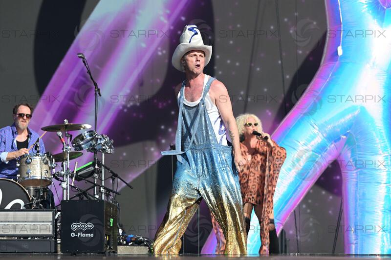 Scissor Sisters performing at British Summertime in London
