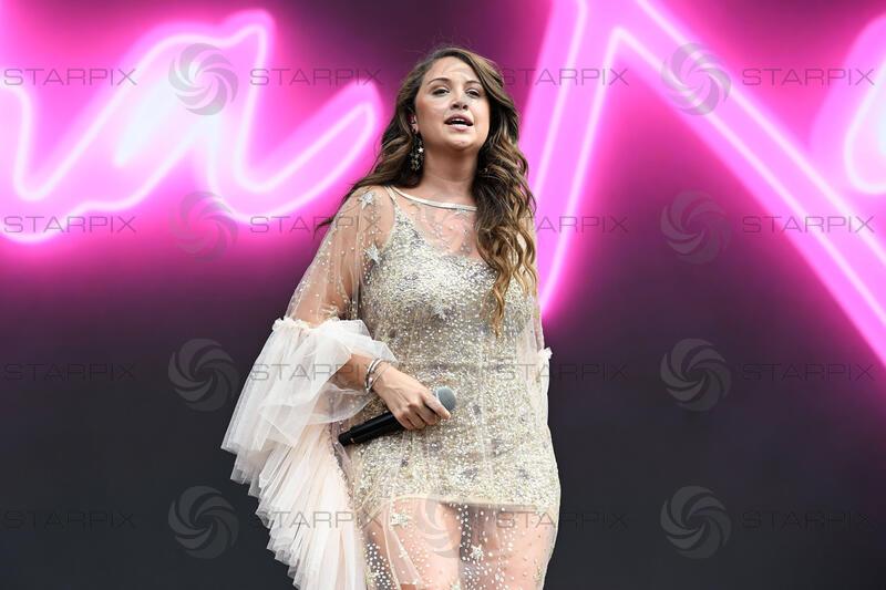 Alexandra Kay performing at British Summertime in London