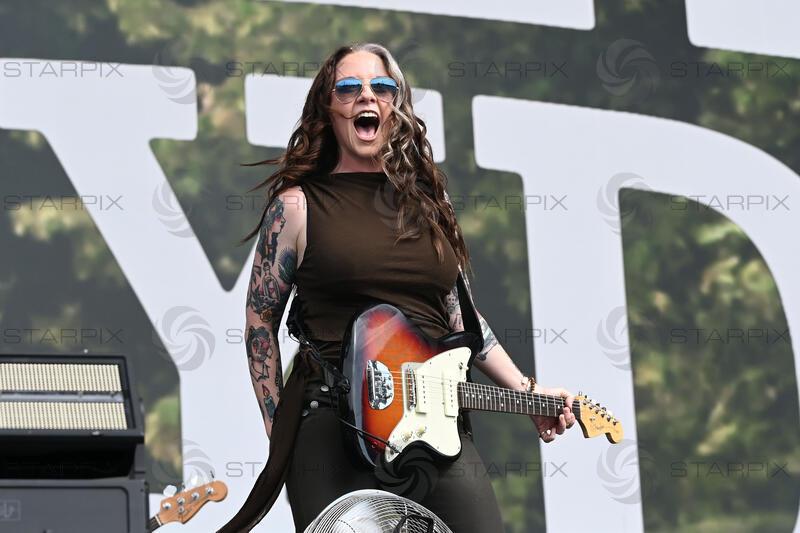 Ashley McBride performing at British Summertime in London