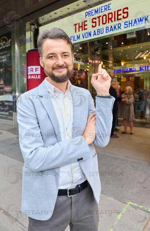 Copyright: Starpix / A. Tuma, 07.07.2026 Wien ,  Abu Bakr SHAWKY (Regisseur) , Portrait, Kinopremiere von " The Stories" im Gartenbaukino Wien