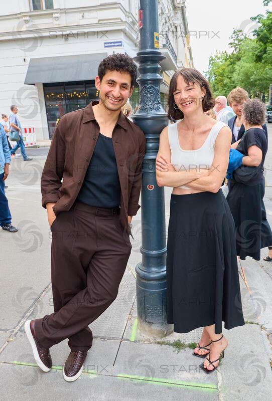 Copyright: Starpix / A. Tuma, 07.07.2026 Wien ,  Amir EL-MASRY, Valerie PACHNER, Kinopremiere von " The Stories" im Gartenbaukino Wien