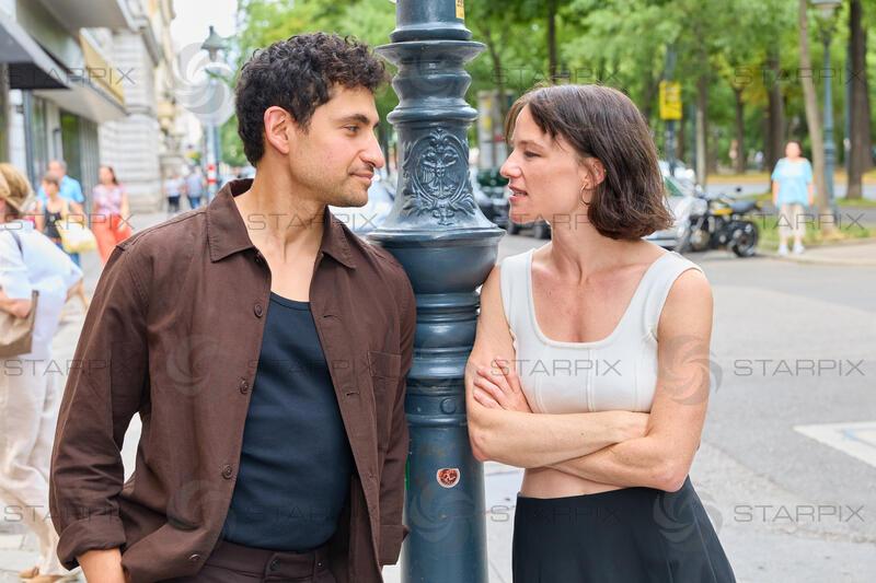 Copyright: Starpix / A. Tuma, 07.07.2026 Wien ,  Amir EL-MASRY, Valerie PACHNER, Kinopremiere von " The Stories" im Gartenbaukino Wien