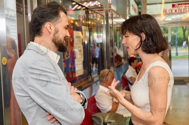 Copyright: Starpix / A. Tuma, 07.07.2026 Wien ,  Abu Bakr SHAWKY (Regisseur) ,  Valerie PACHNER,   Kinopremiere von " The Stories" im Gartenbaukino Wien