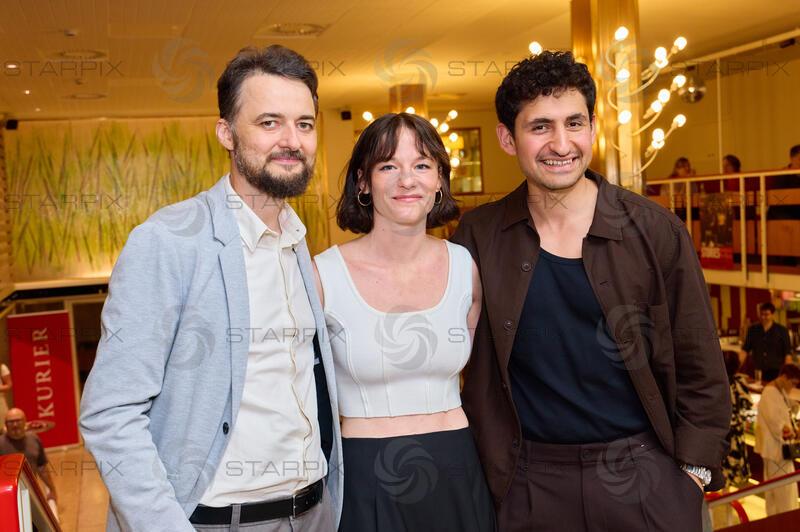 Copyright: Starpix / A. Tuma, 07.07.2026 Wien ,  Abu Bakr SHAWKY (Regisseur) ,  Amir EL-MASRY,    Valerie PACHNER,  Kinopremiere von " The Stories" im Gartenbaukino Wien