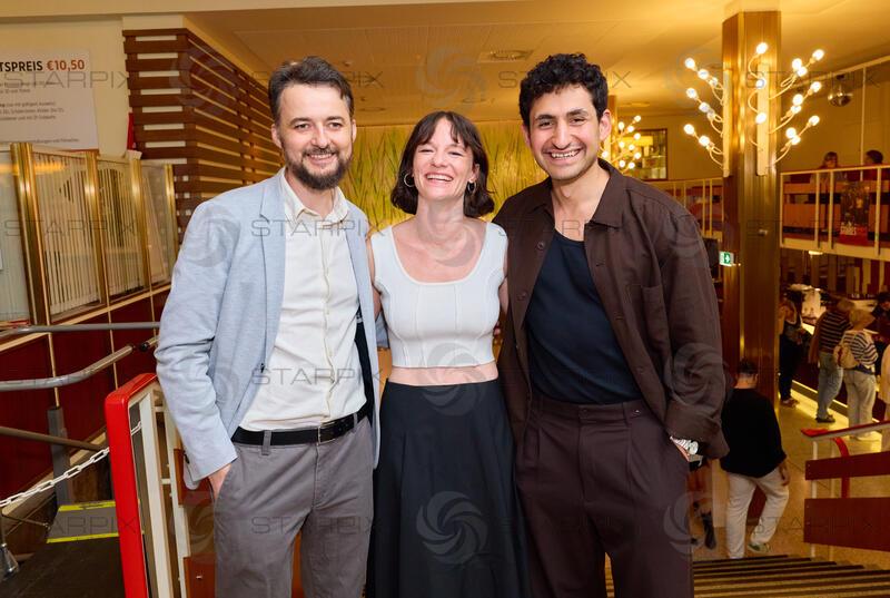 Copyright: Starpix / A. Tuma, 07.07.2026 Wien ,  Abu Bakr SHAWKY (Regisseur) ,  Amir EL-MASRY,    Valerie PACHNER,  Kinopremiere von " The Stories" im Gartenbaukino Wien