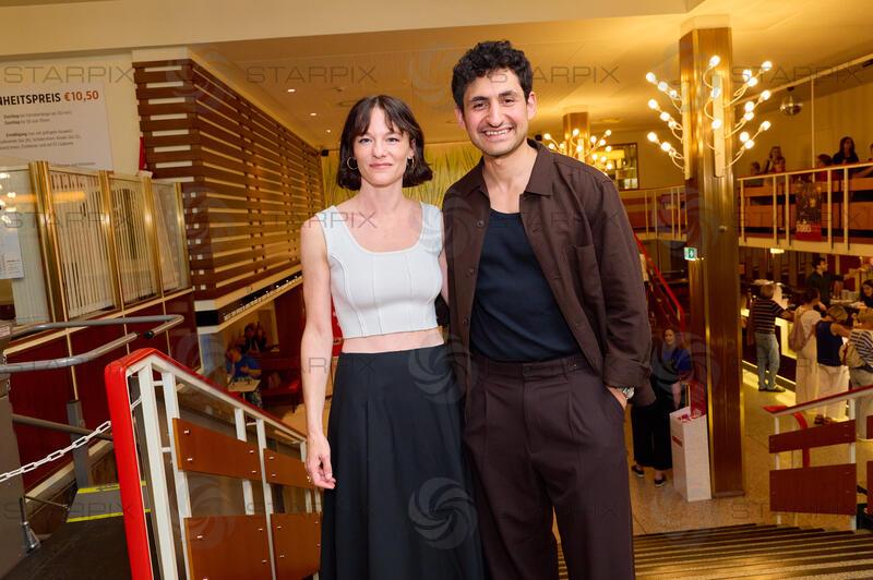 Copyright: Starpix / A. Tuma, 07.07.2026 Wien ,    Valerie PACHNER,  Amir EL-MASRY,    Kinopremiere von " The Stories" im Gartenbaukino Wien