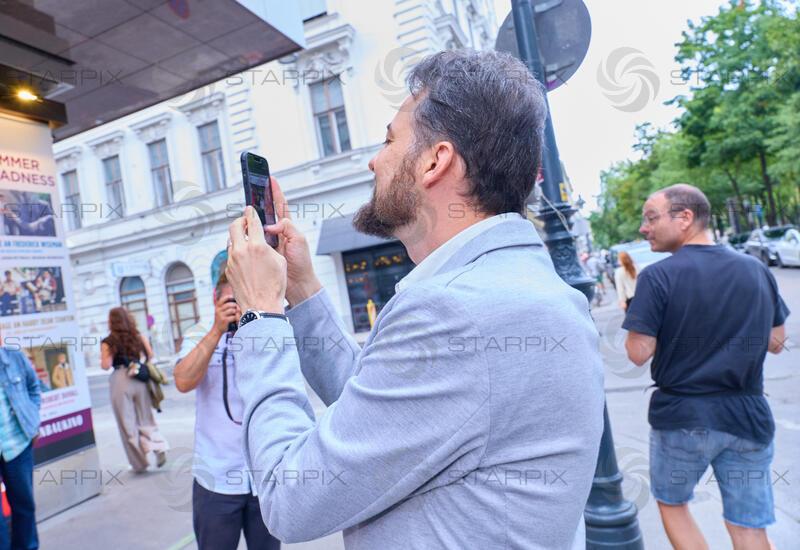 Copyright: Starpix / A. Tuma, 07.07.2026 Wien ,  Abu Bakr SHAWKY (Regisseur) ,     Kinopremiere von " The Stories" im Gartenbaukino Wien