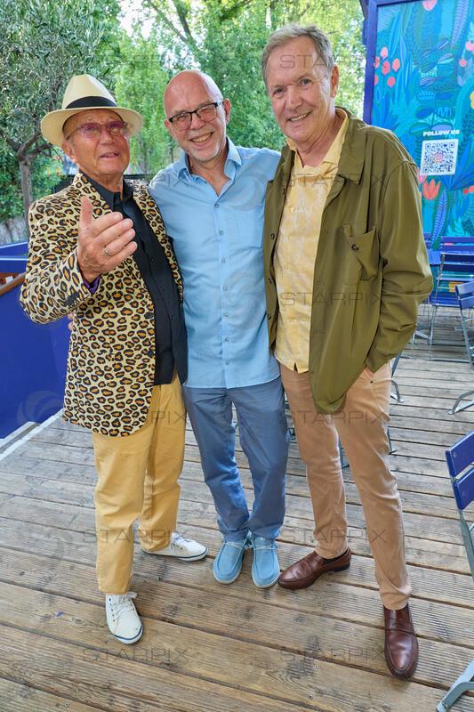 Copyright: Starpix / A. Tuma, 08.07.2026 Wien , Louie AUSTEN,    Mario ROSSORI,  Ossi SCHELLMANN,   Rossori Music Sommerfest auf der Summerstage Wien