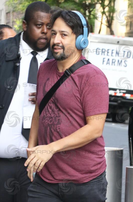 Lin-Manuel Miranda seen at  Good Morning America