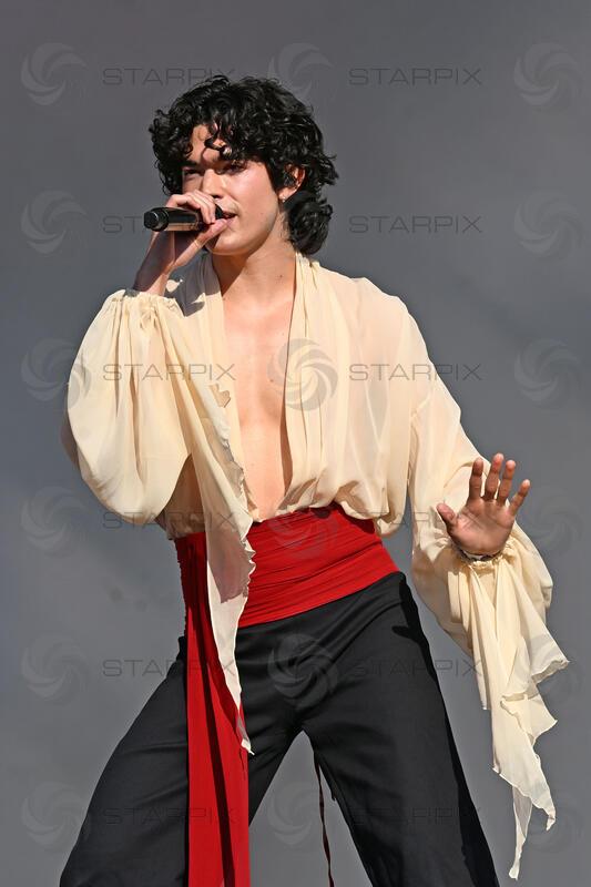 Conan Gray performing at British Summertime in London