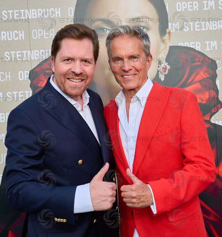 Copyright: Starpix / A. Tuma, 15.07.2026 St. Margarethen , Daniel SERAFIN, Alfons HAIDER, Premiere Oper im Steinbruch St. Margarethen "Tosca"Premiere Oper im Steinbruch St. Margarethen "Tosca"