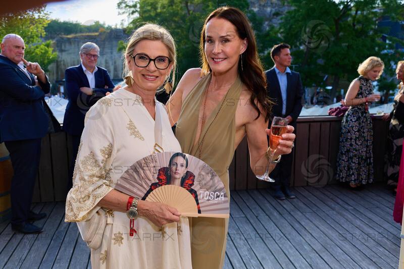 Copyright: Starpix / A. Tuma, 15.07.2026 St. Margarethen ,   Maggie ENTENFELLNER,  Christa KUMMER,  Premiere Oper im Steinbruch St. Margarethen "Tosca"Premiere Oper im Steinbruch St. Margarethen "Tosca"