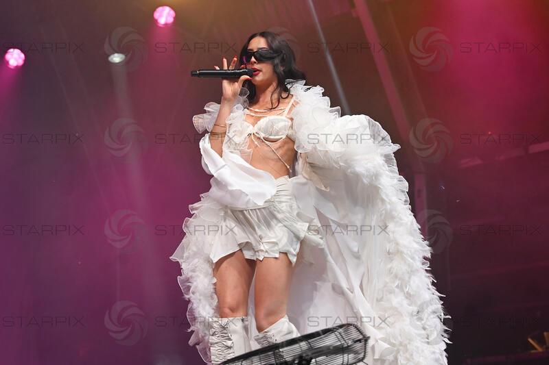 Naika performing at Somerset House in London