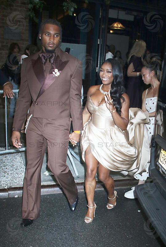 Jonathan Owens and Simone Biles Seen In NYC