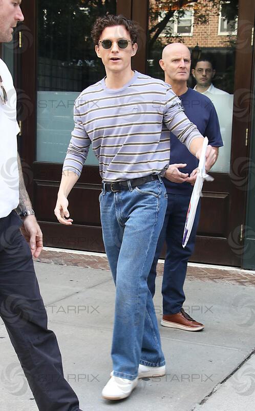 Tom Holland seen ln New York City