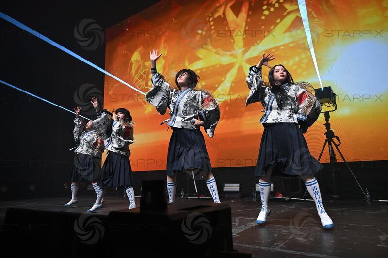 Atarashii Gakko! performing at Roundhouse in London