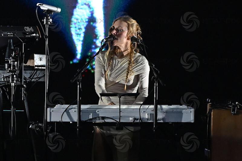 Agnes Obel performing at Somerset House in London